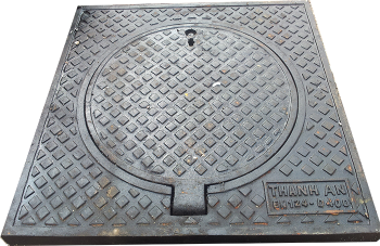 NẮP HỐ GA GANG XÁM